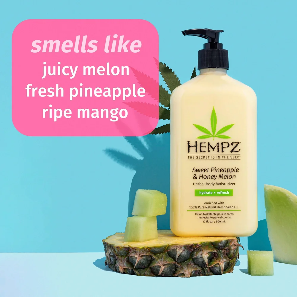 HEMPZ Sweet Pineapple & Honey Melon Body Lotion - Picture 2 of 4